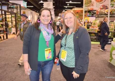 Amy Tranzillo and Liz Wimmer from Agrofresh.
